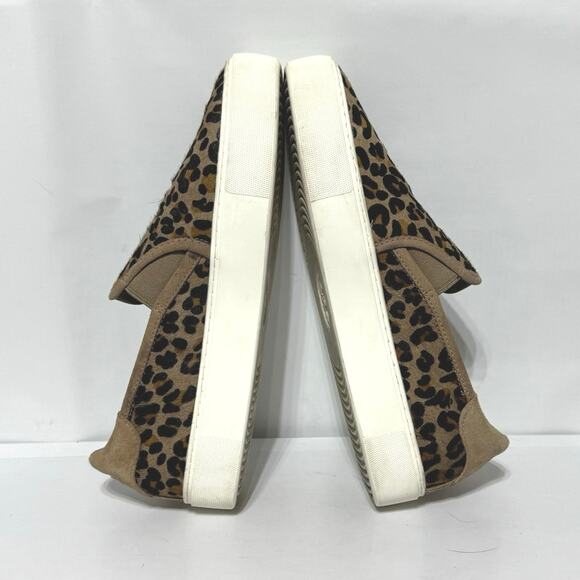 UGG Women’s Jass Exotic Slip-On Leopard Print Cow Hair Sneakers Size 11 M - Picture 7 of 10